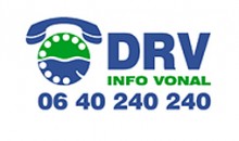 DRV info vonal